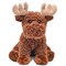 Bearington Morton The Moose Stuffed Animal - 10.5" Baby Moose Plush Toy with Soft and Fluffy Fur - Adorable Elk Stuffy Toy and Huggable Gift for Kids, Toddlers, and Woodland Animal Lovers